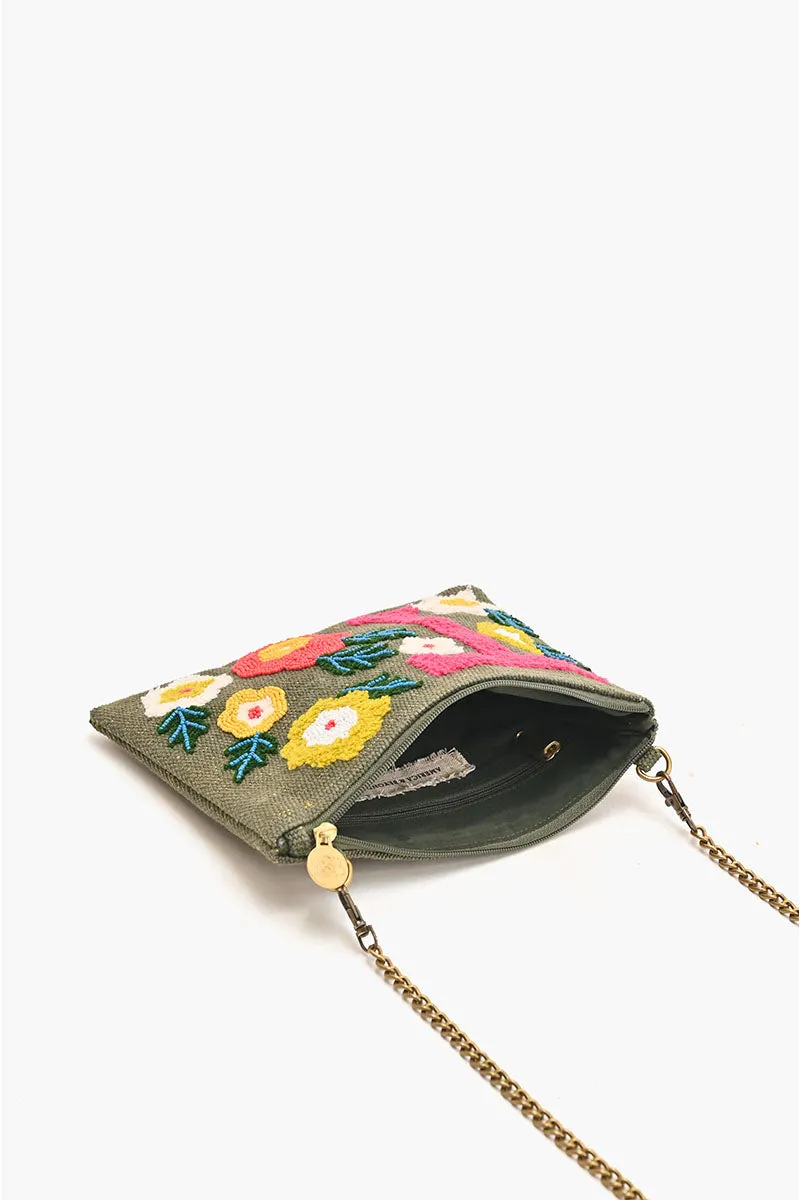 T Floral Crossbody Bag