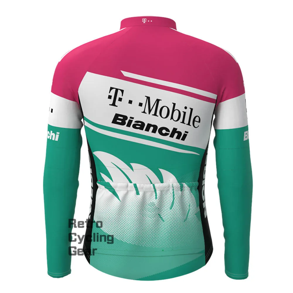 T-Mobile Bianchi Retro Long Sleeve Cycling Kits