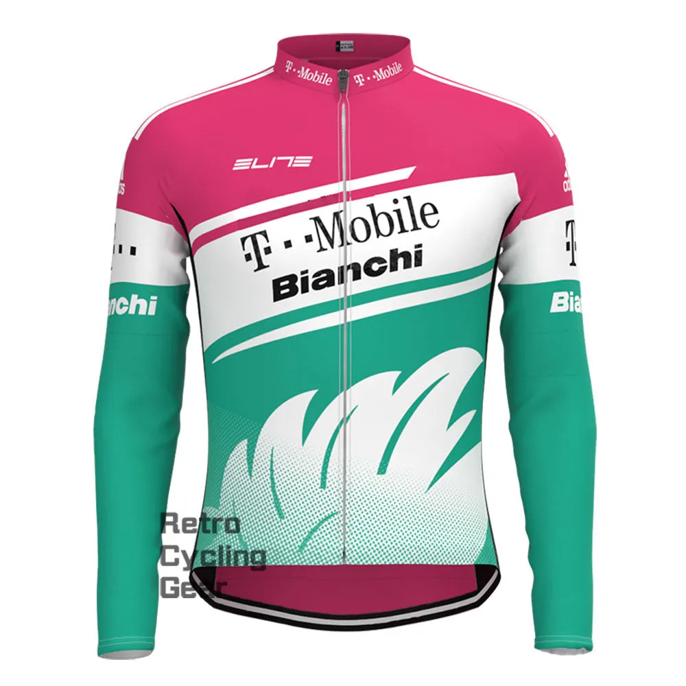 T-Mobile Bianchi Retro Long Sleeve Cycling Kits