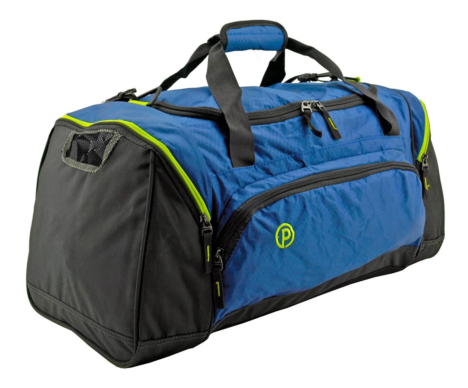 Tactical Gear - 24" Protégé Carry On Travel Duffel Bag - Grey and Blue