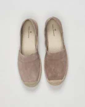 Tagliatore Suede Espadrilles / Taupe