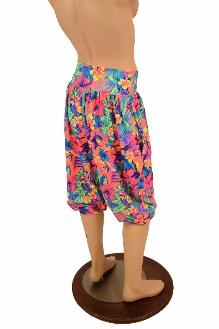 Tahitian Floral "Michael" Pants with Pockets