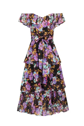 Talulah Evolet Midi Dress - Print