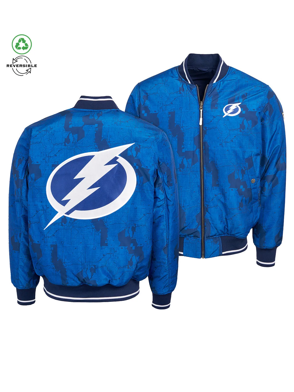 Tampa Bay Lightning Reversible Bomber