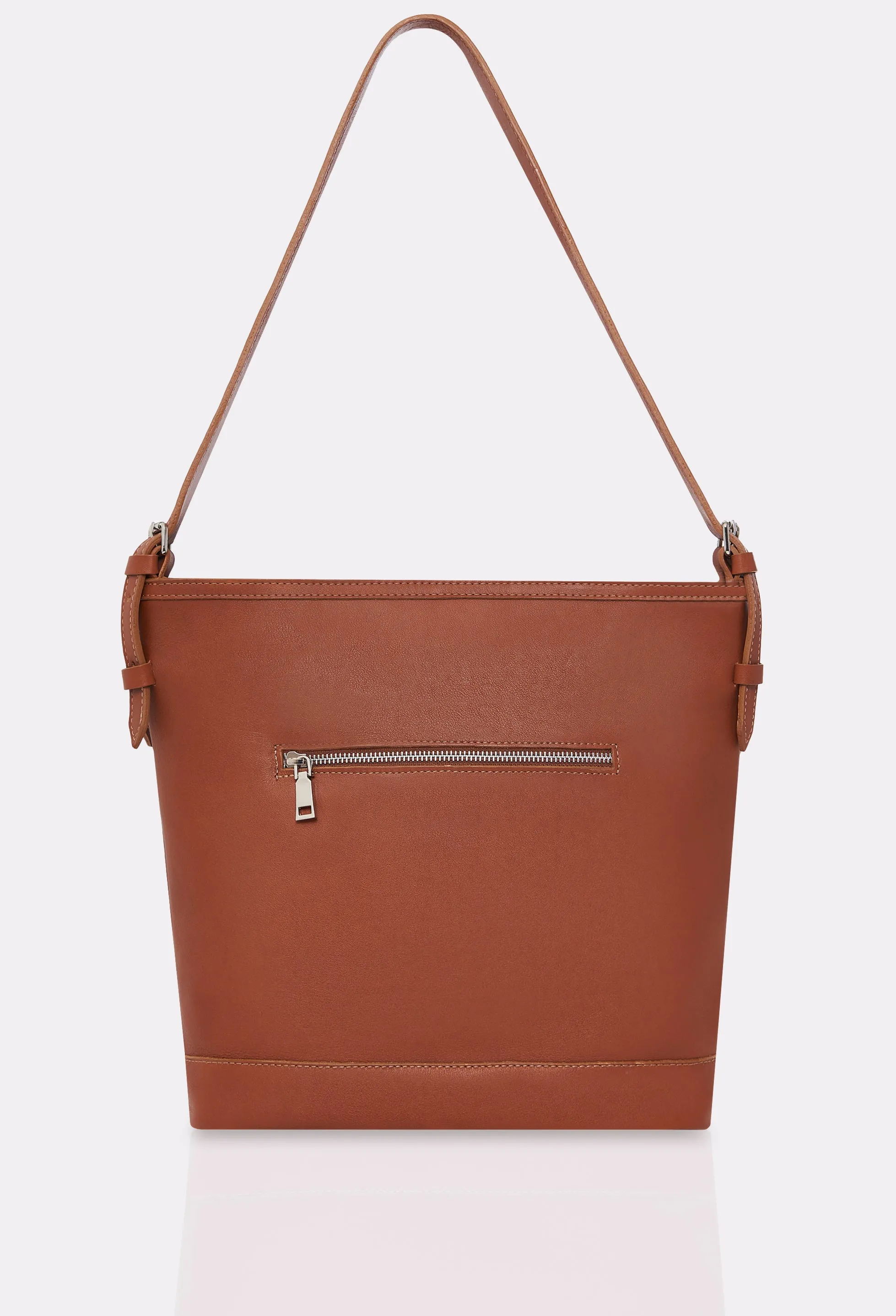 Tan Leather Tote Bag Montana