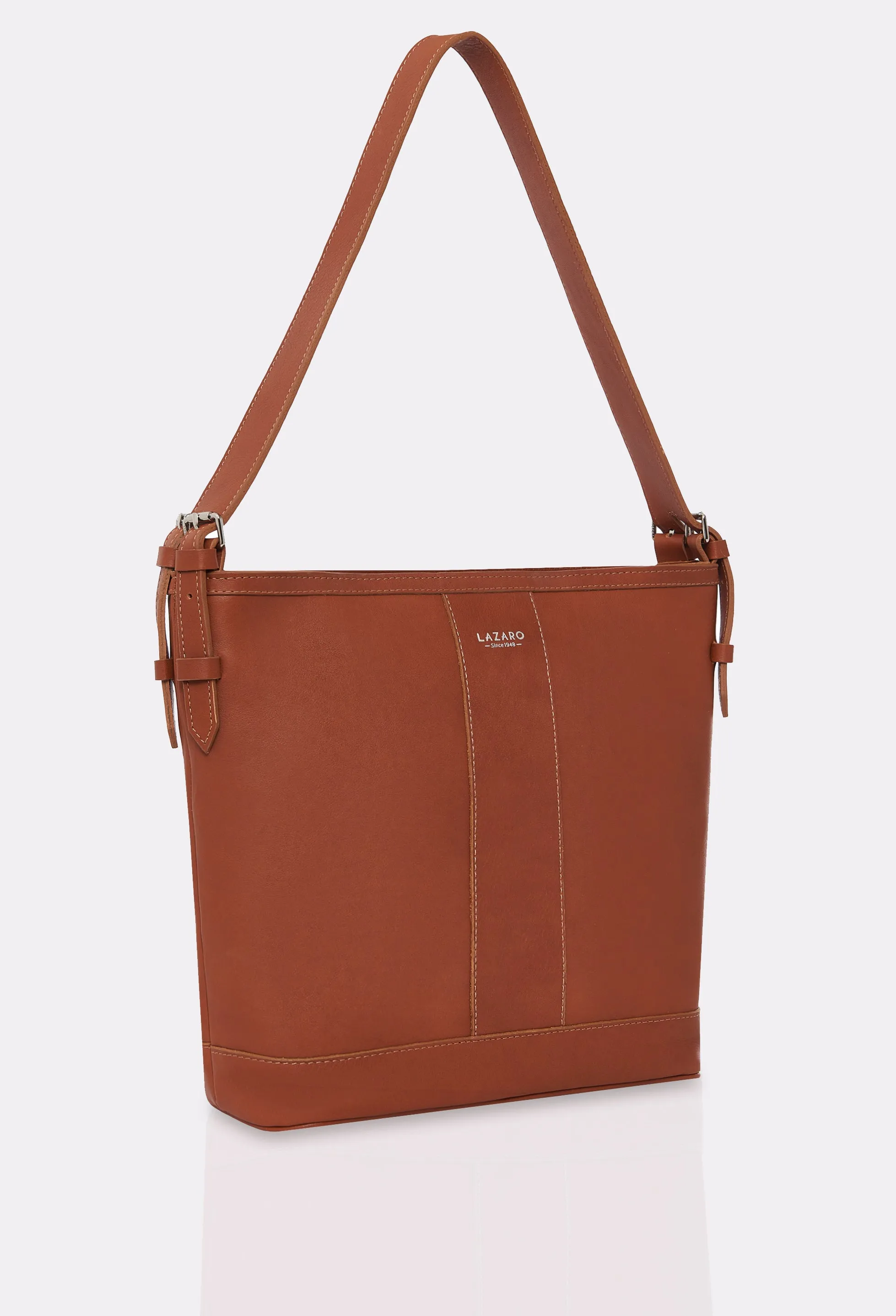 Tan Leather Tote Bag Montana