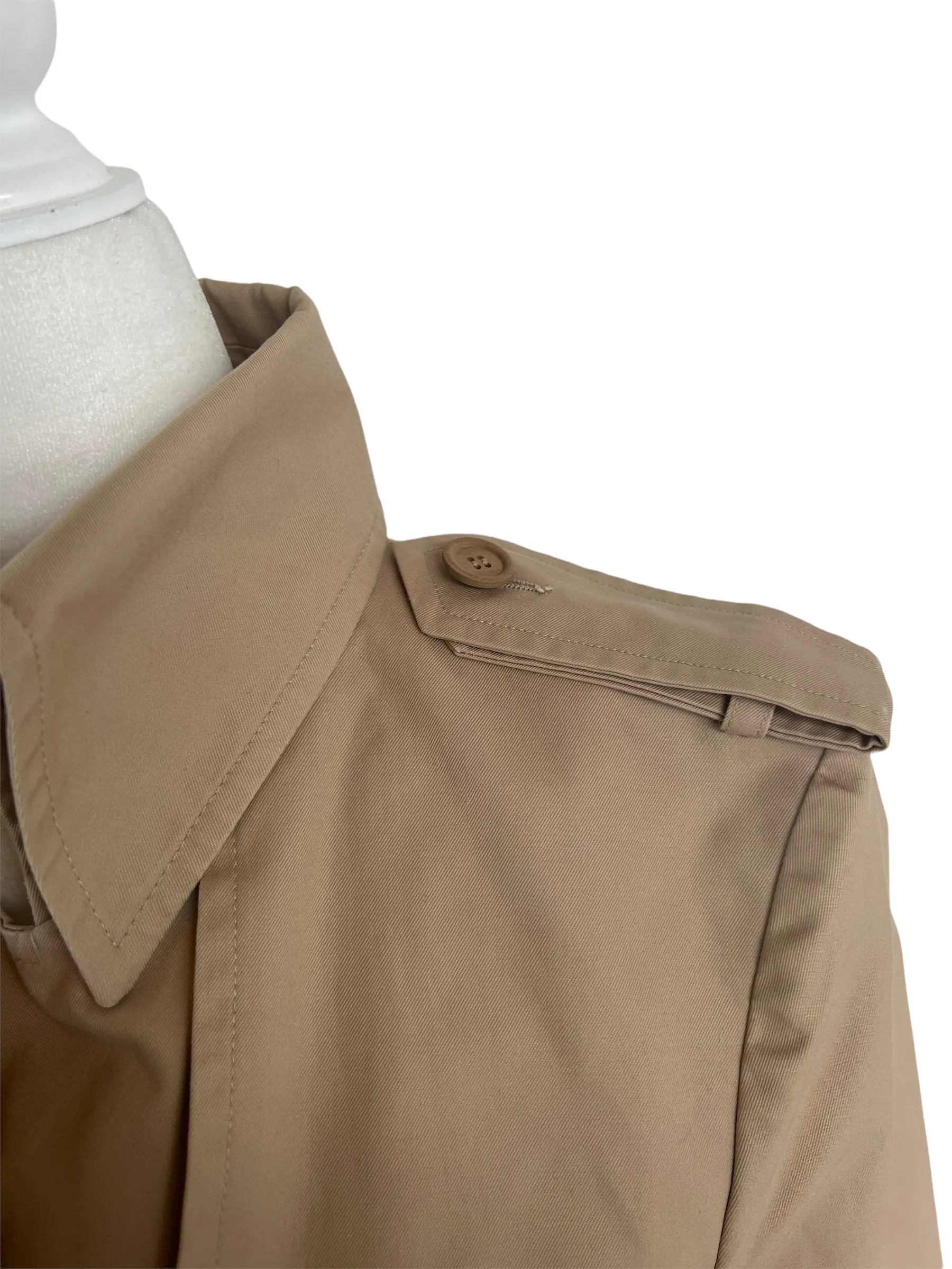 Tan Trench Coat - S