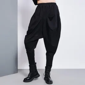 pleated casual pants