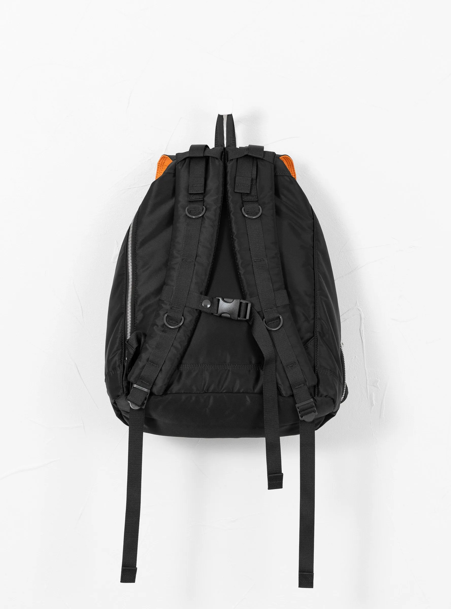 TANKER Patch Pocket Rucksack Black