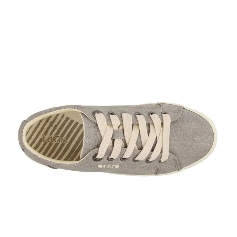 Taos Star Sneaker in Grey Wash Canvas - Women's