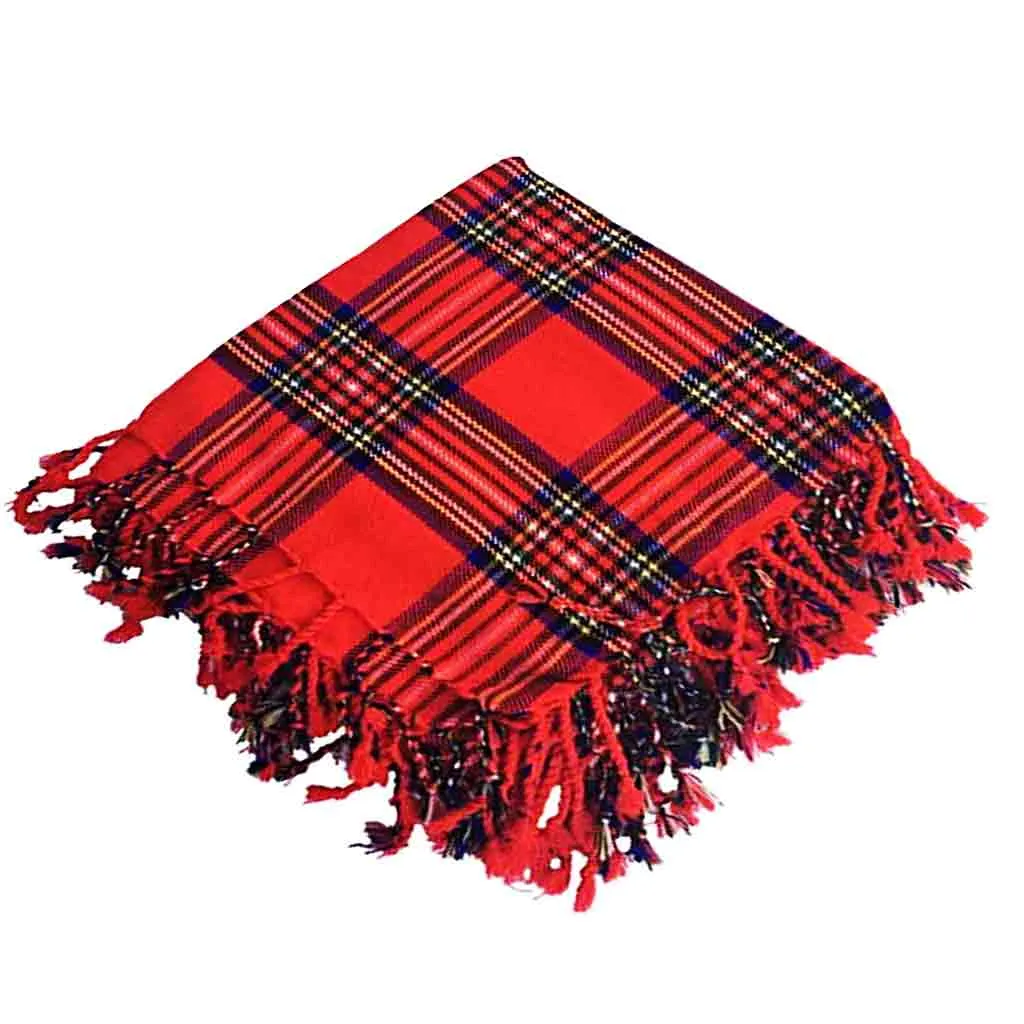 Tartan Fly Plaid Royal Stewart