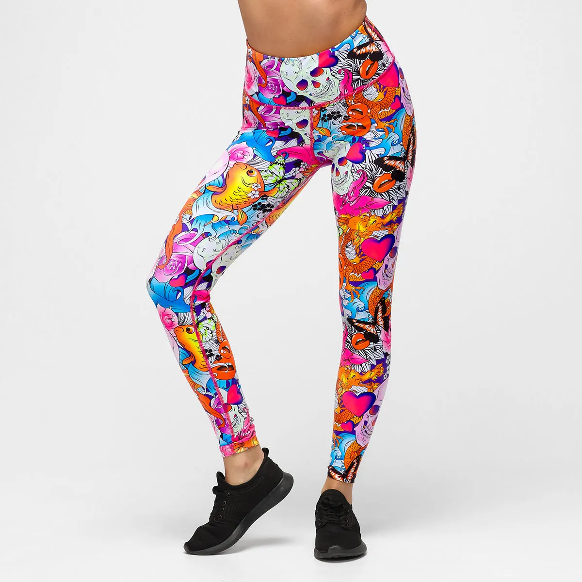 Tattoo Skulls Leggings