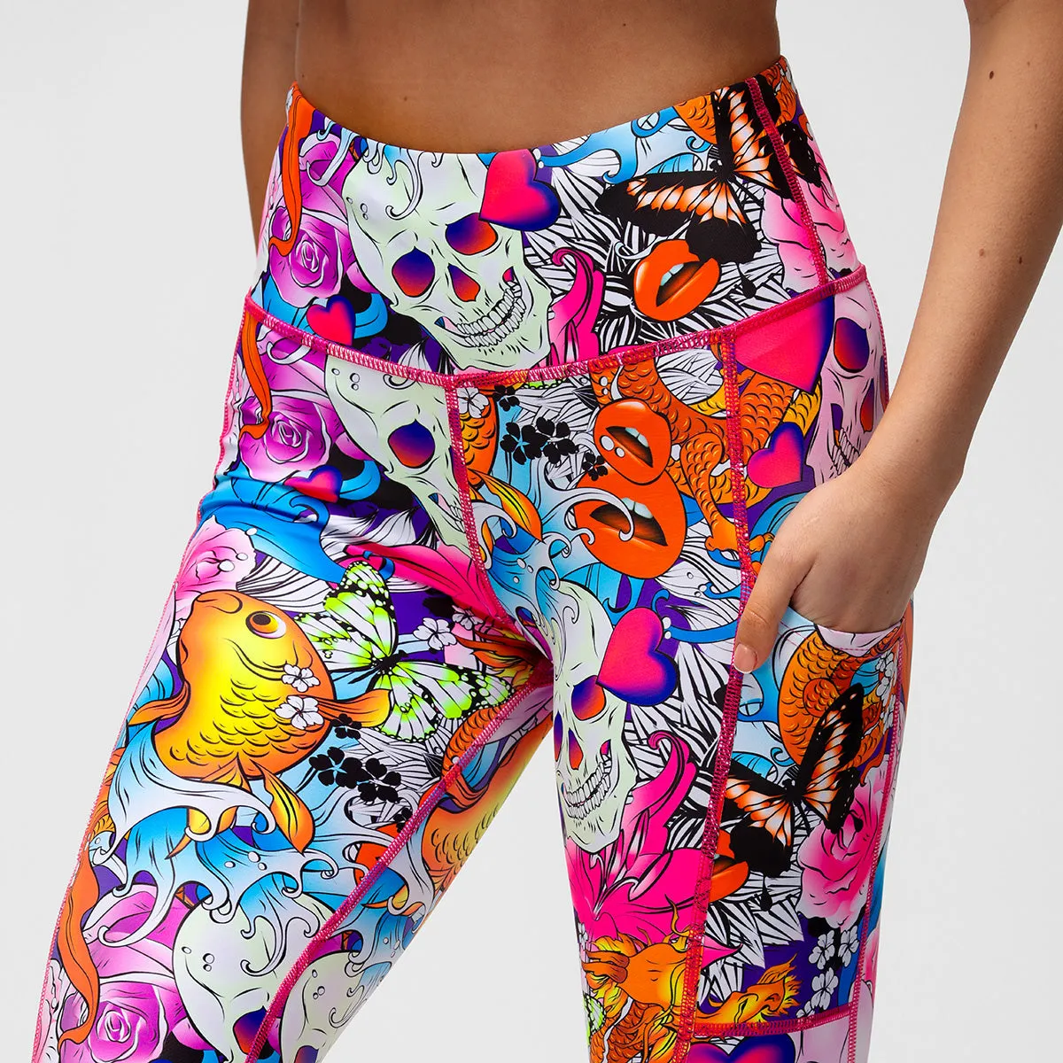 Tattoo Skulls Leggings