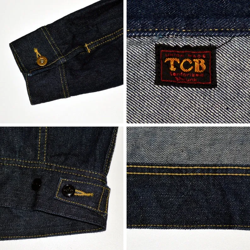 TCB jeans "Cats Drive Jacket" 14.6oz Denim Jacket