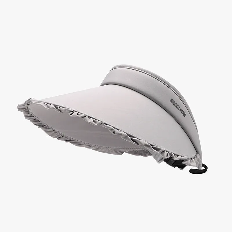 TEEK - Frill Adjustable Ice Silk Sun Hat