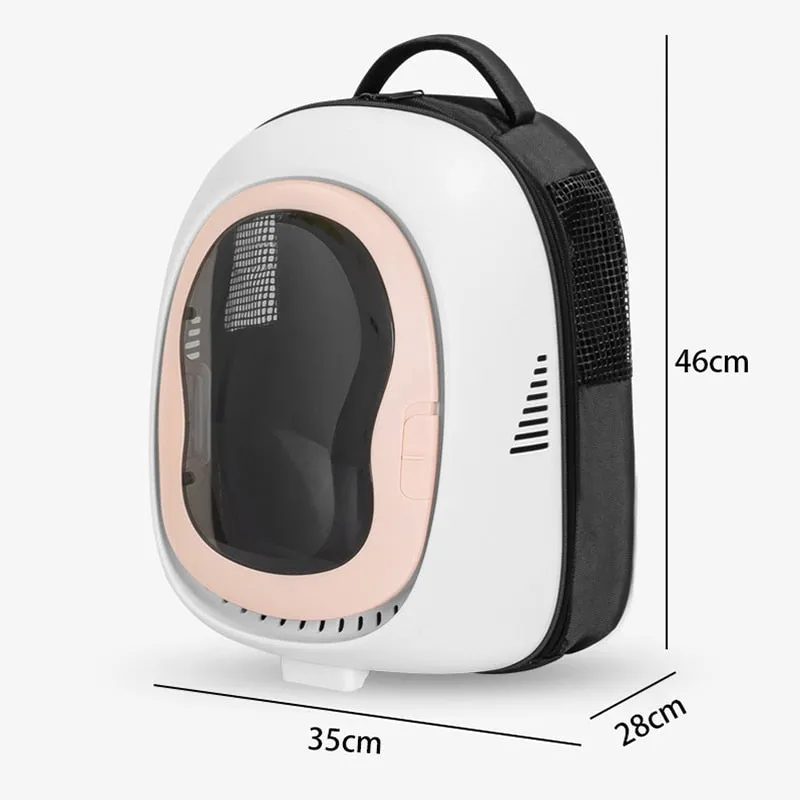 TEEK - Large Breathable Portable Cat Capsule Backpack