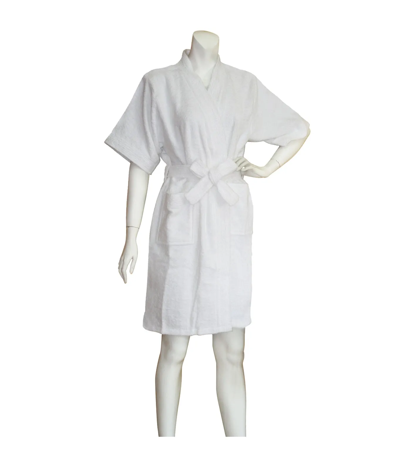 Terry Women's Bathrobe - White