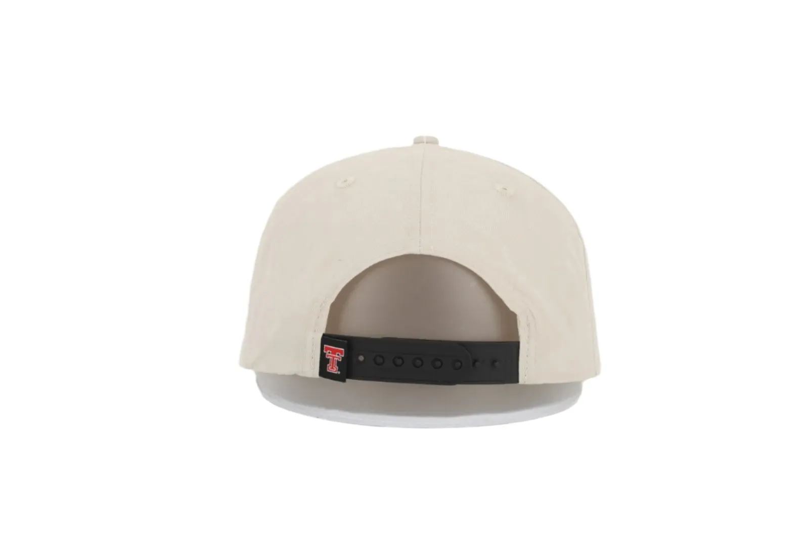 Texas Tech Dark Horse RP "Throwback Jack" PVC Khaki Sport Snapback Cap