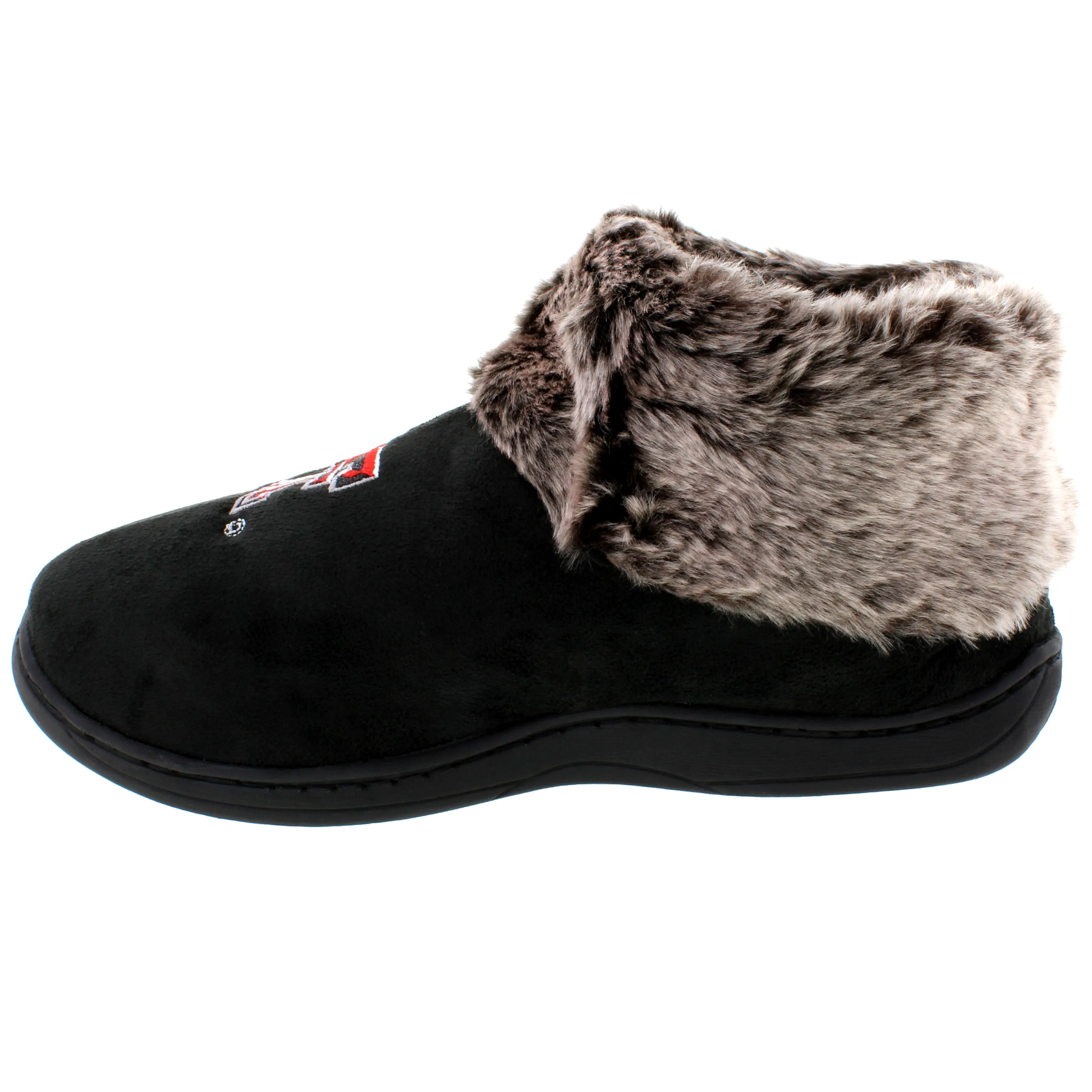 Texas Tech Red Raiders Faux Sheepskin Furry Top Slipper