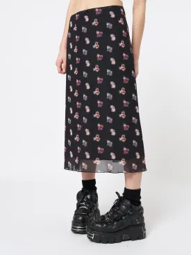 That Cat Girl Midi Mesh Skirt