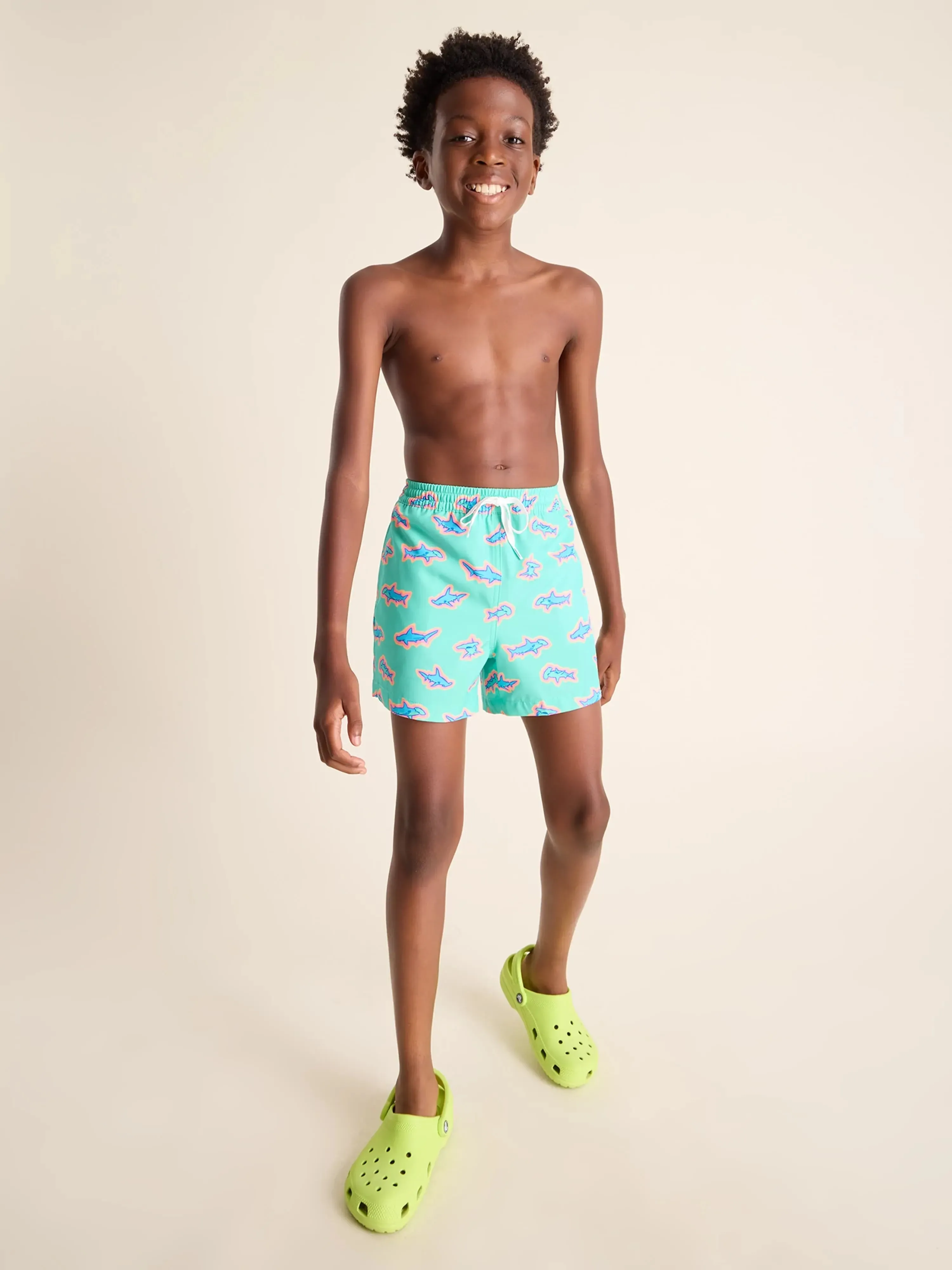 The Apex Swimmers (Boys Lined Classic Swim Trunk- Shorter)