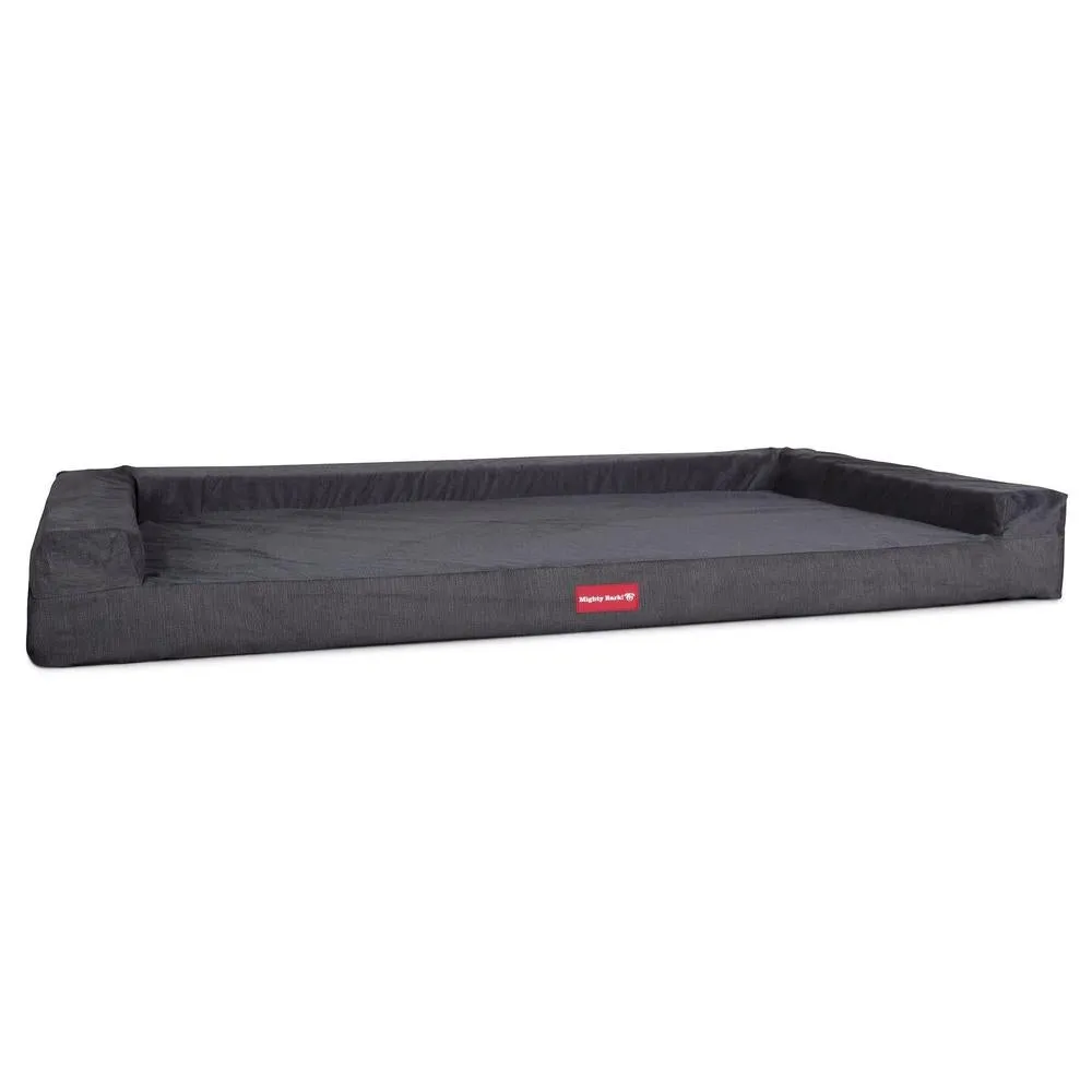 The Bench Orthopedic Memory Foam Dog Bed - Signature Graphite Grey