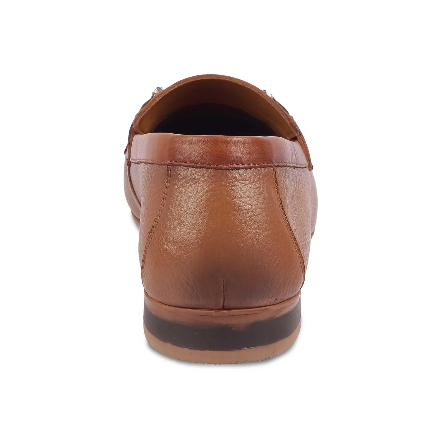 The Bone Tan Men's Leather Loafers Tresmode