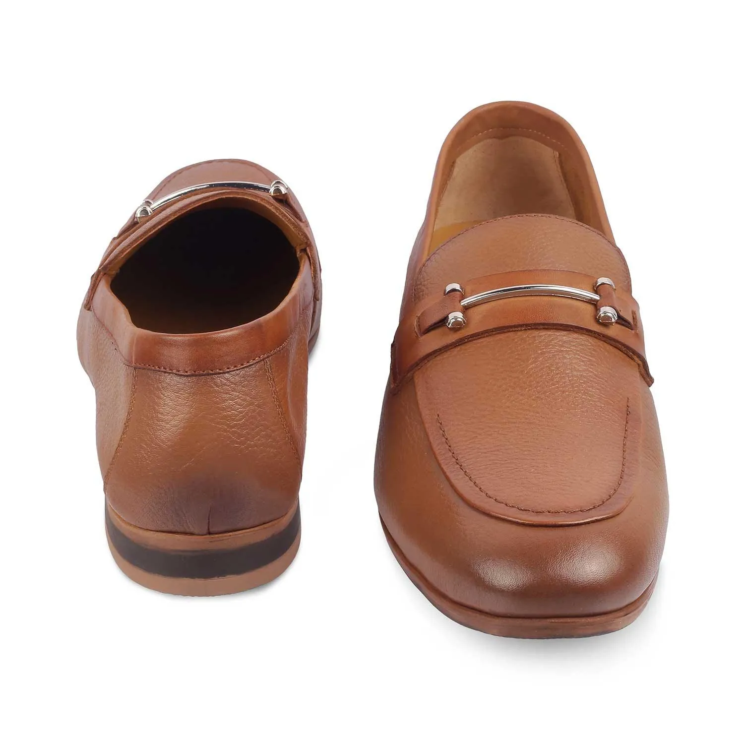 The Bone Tan Men's Leather Loafers Tresmode