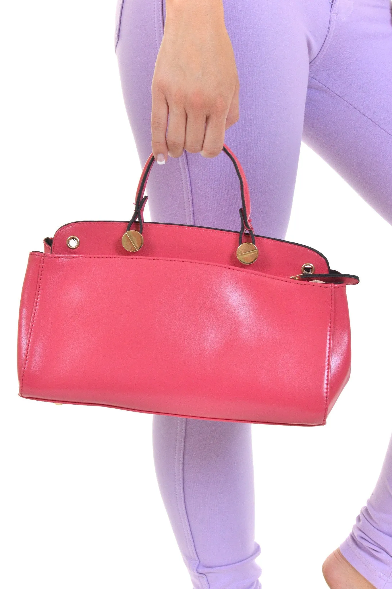 The Claire Handbag - Fuchsia