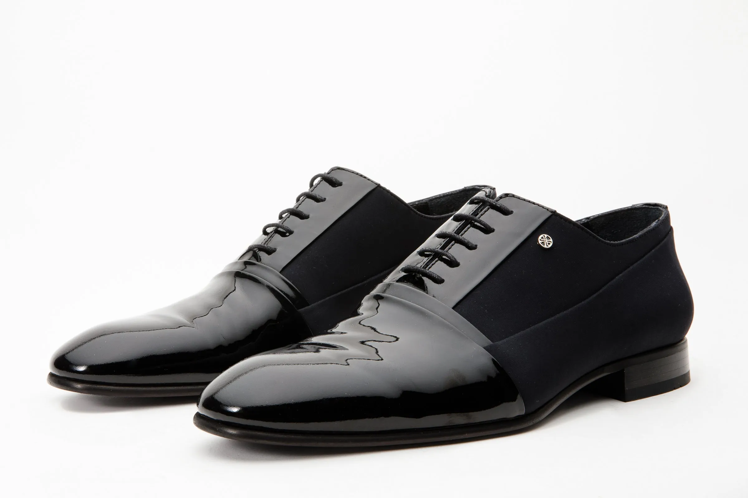 The Colombo Black Cap Toe Oxford Men Shoe