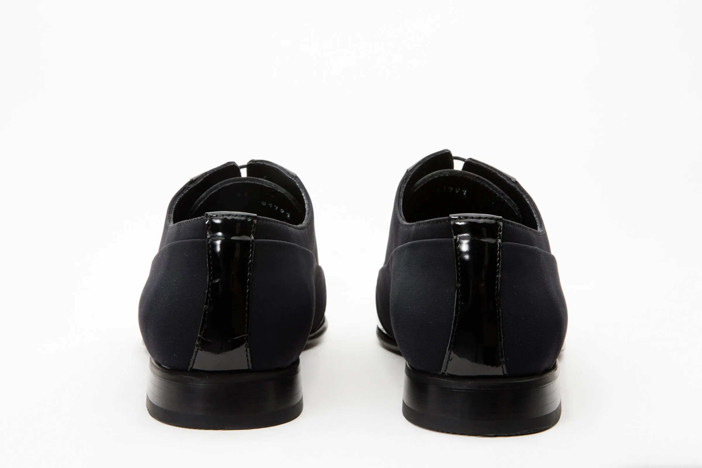 The Colombo Black Cap Toe Oxford Men Shoe