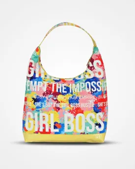 THE GIRL BOSS HOBO BAG - TOTE BAG FOR WOMEN