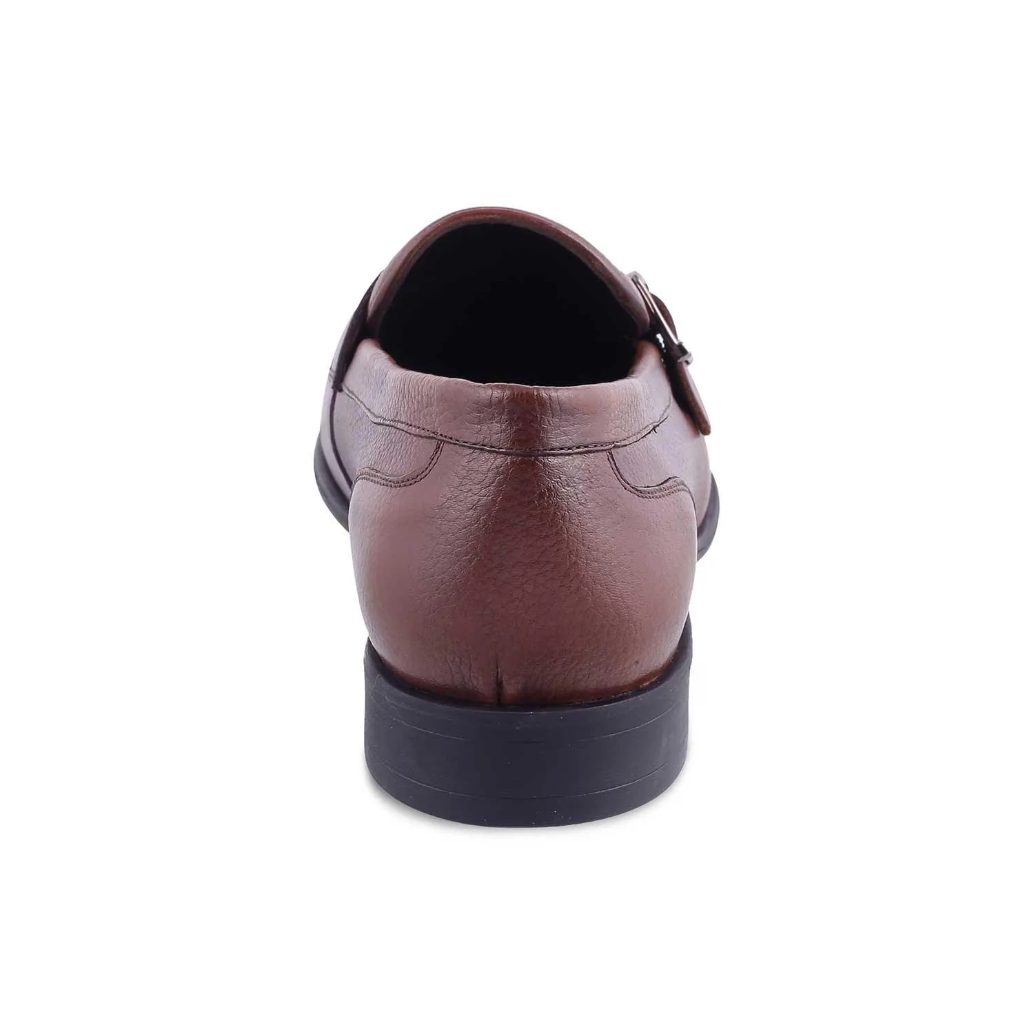 The Heiden Tan Men's Leather Loafers Tresmode