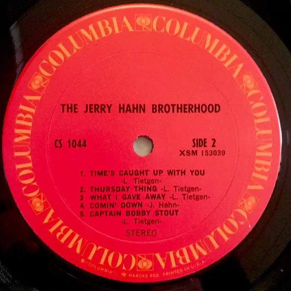 The Jerry Hahn Brotherhood - The Jerry Hahn Brotherhood (LP, Album, RP) (NM or M-)