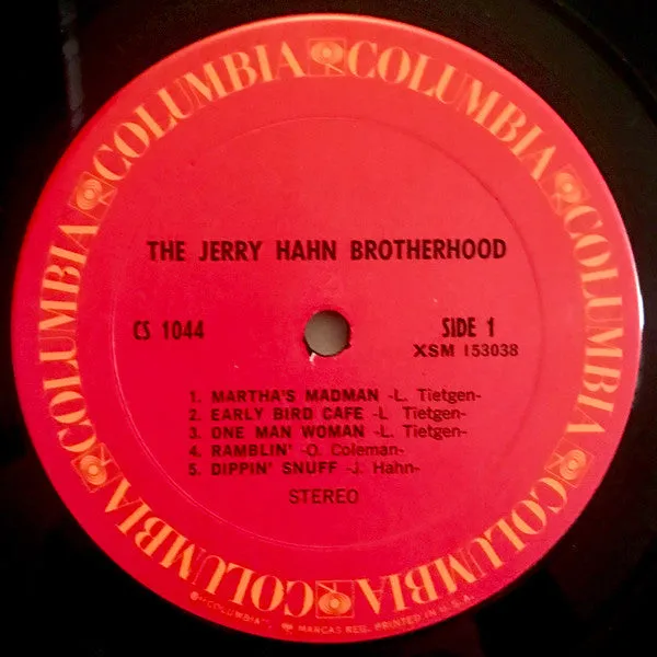 The Jerry Hahn Brotherhood - The Jerry Hahn Brotherhood (LP, Album, RP) (NM or M-)