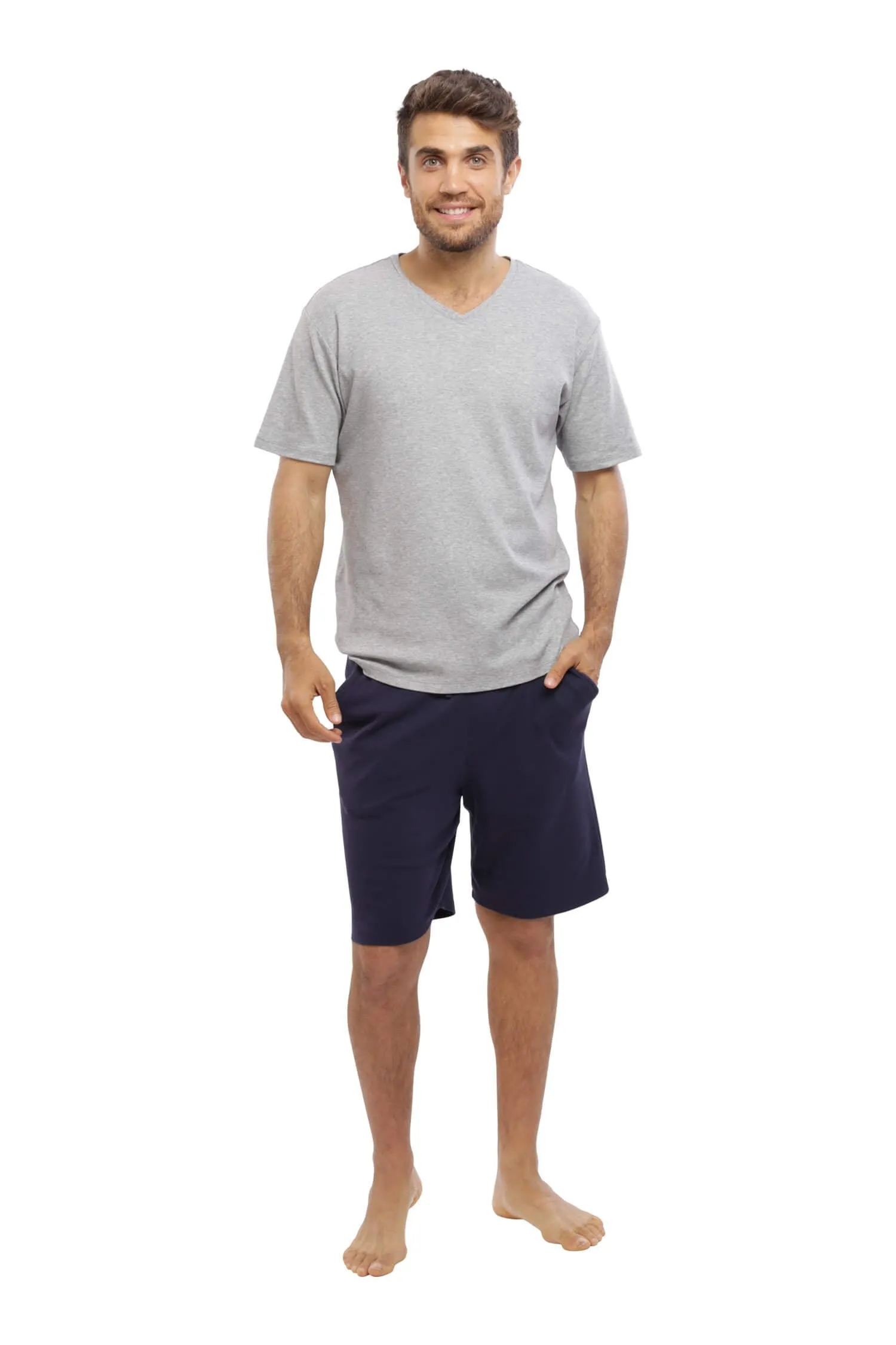 The Men's Weekender Shorts in Navy & Heather Grey (Medium Only)