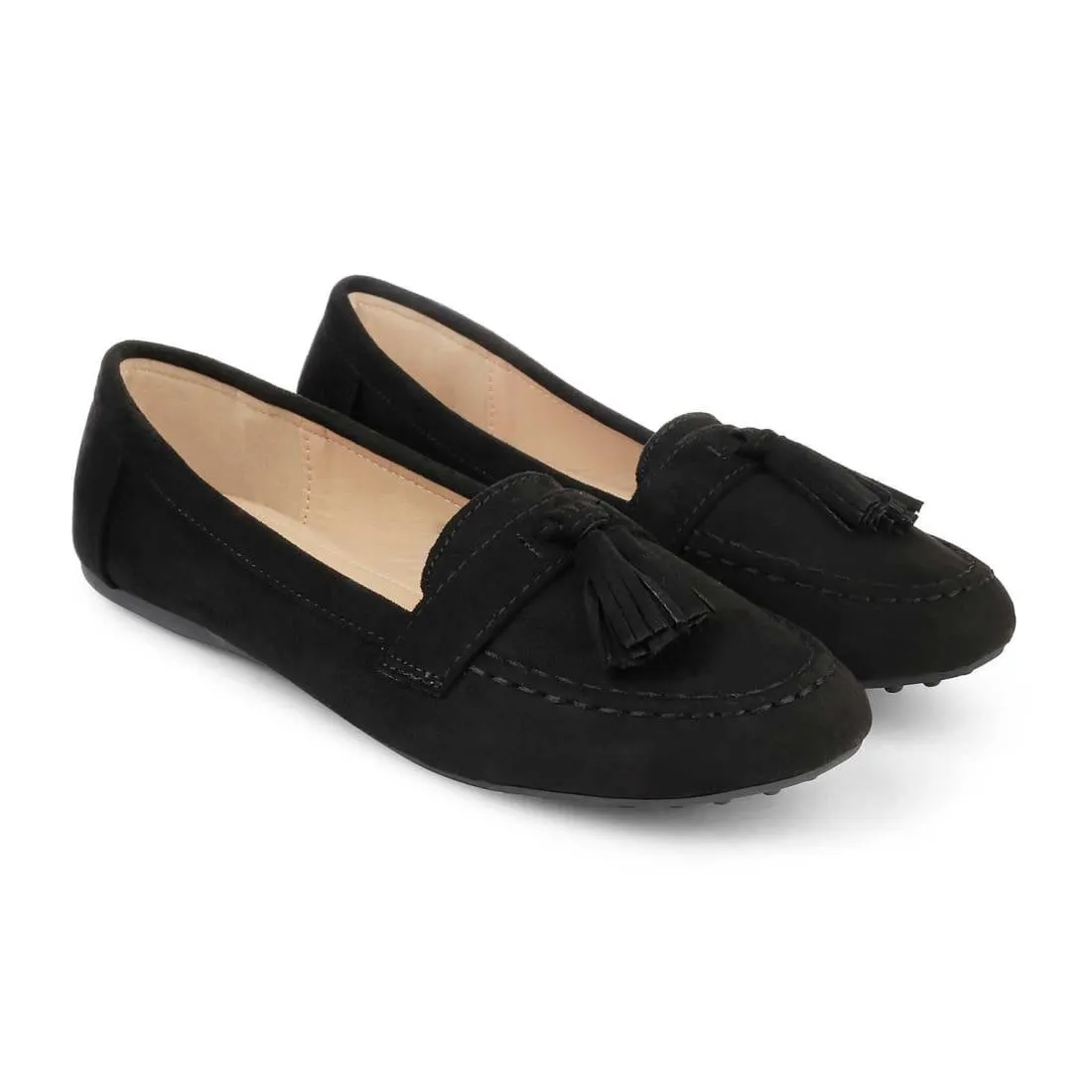 The Mia New Black Women's Dress Loafers Tresmode