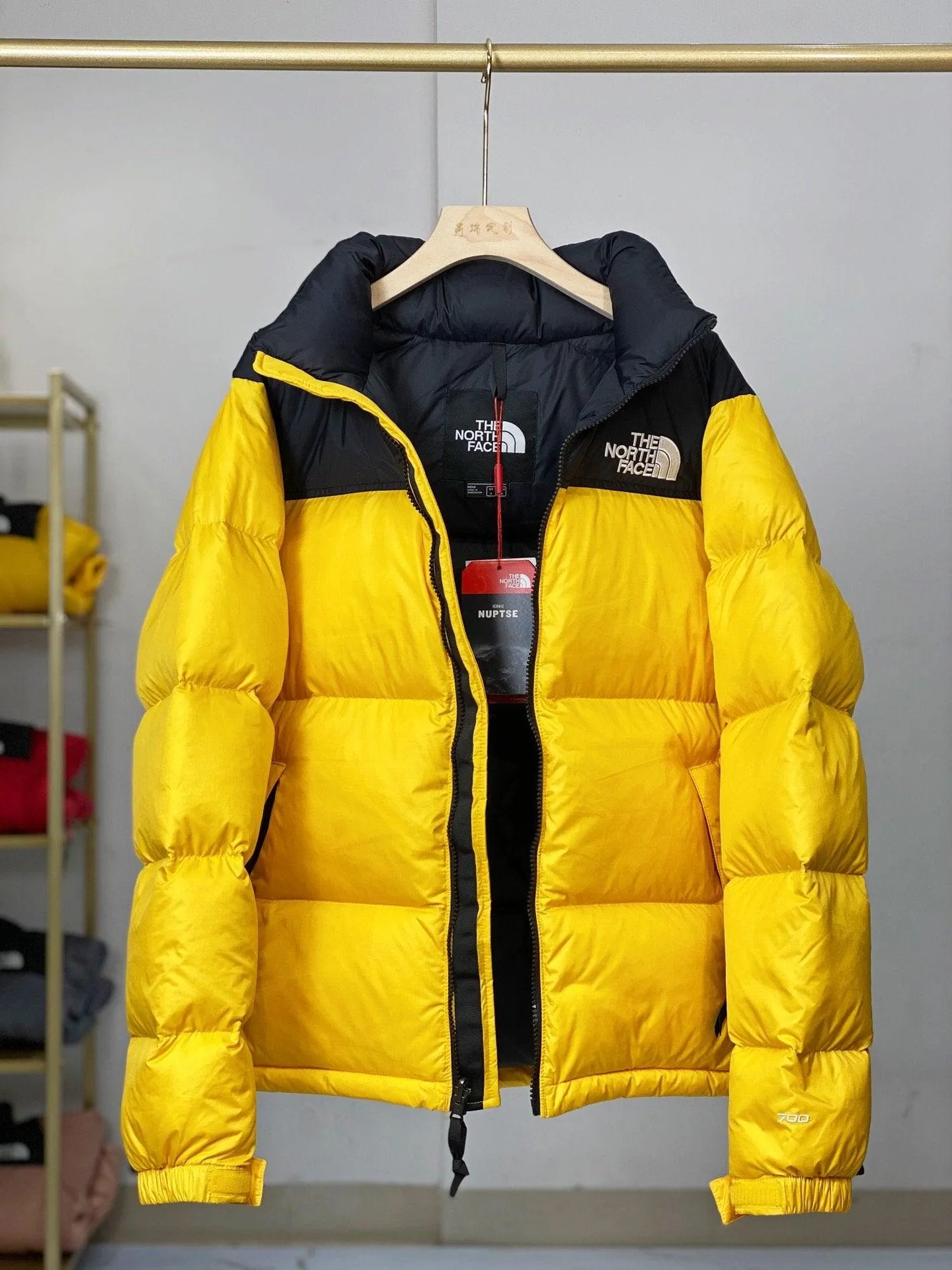 The North Face Nuptse Yellow