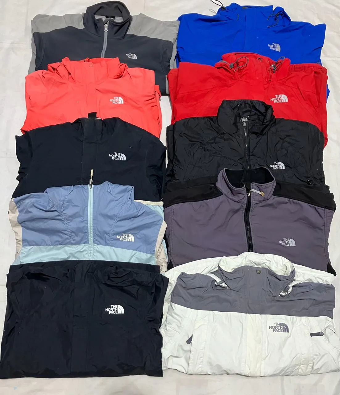 The north face windbreaker 15 pieces