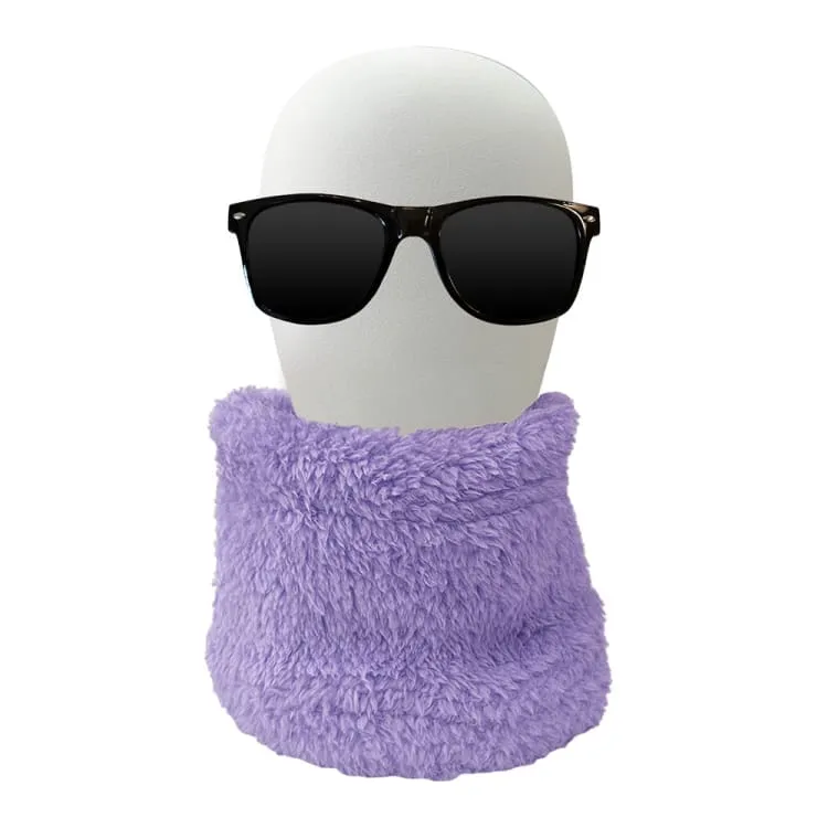 The Pea Kids Fur Neck Warmer-PURPLE