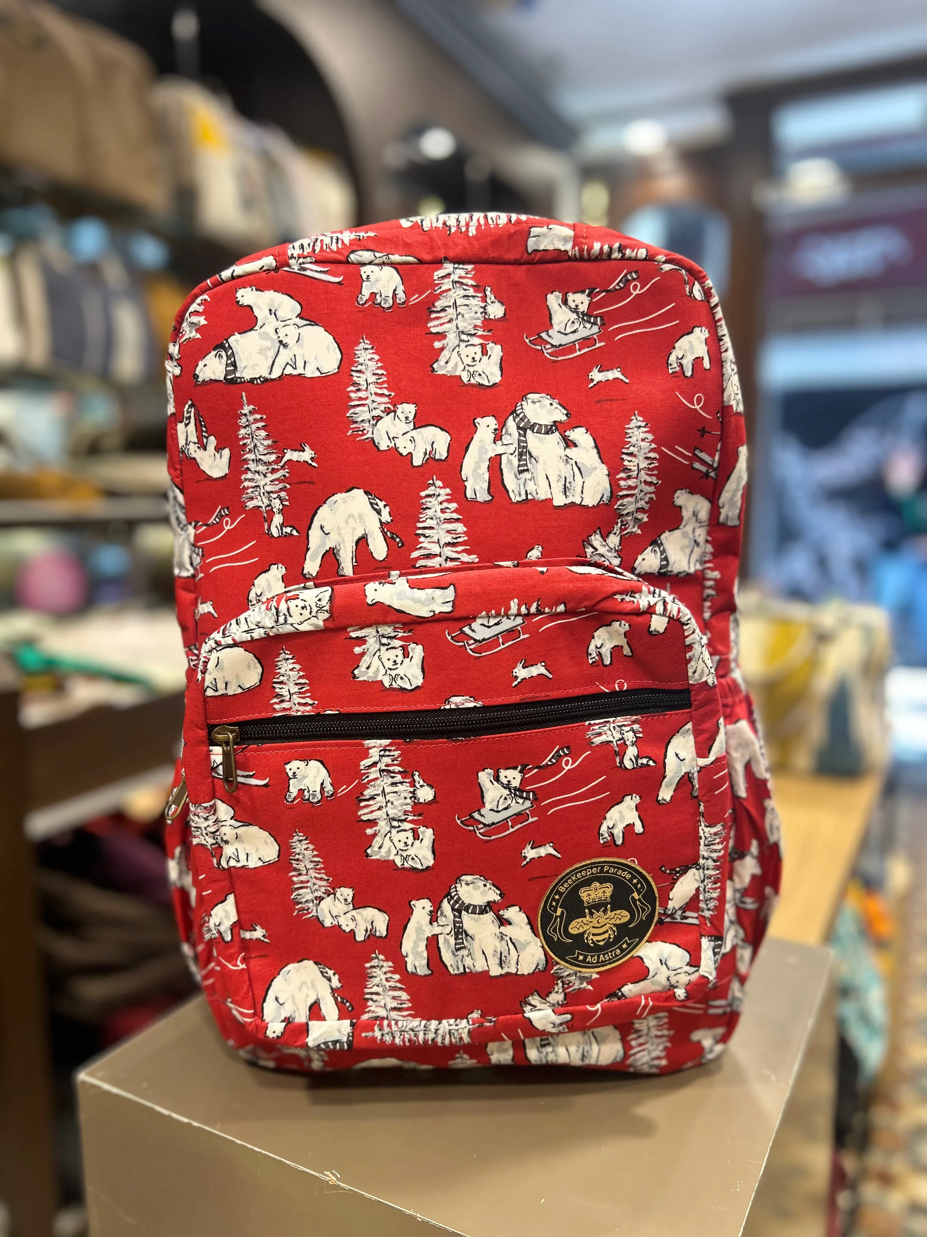 The Polar Playtime 🐻‍❄️ Royal BeeKeeper Backpack