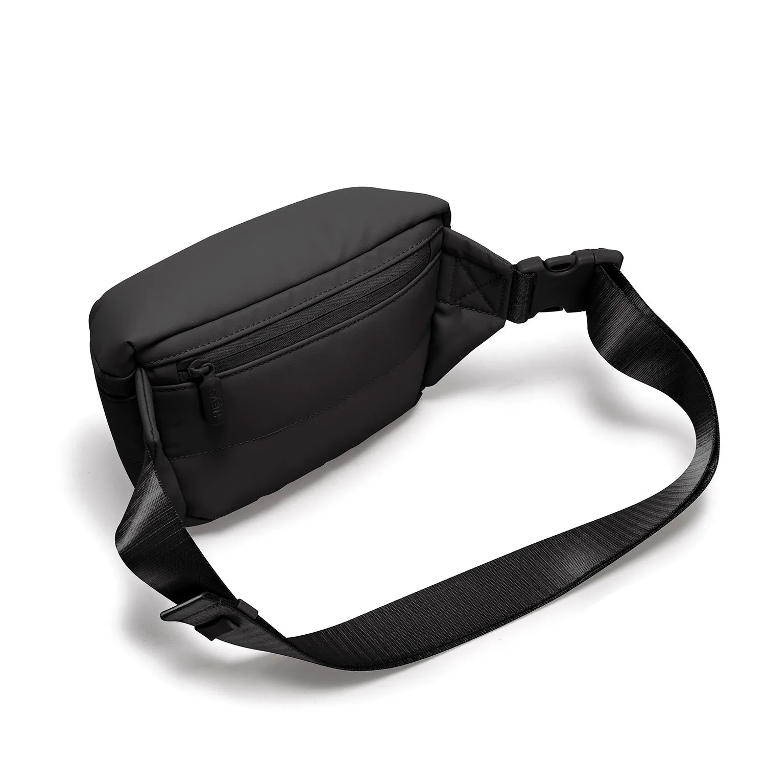 The Puffer Mini Waist Bag - Black