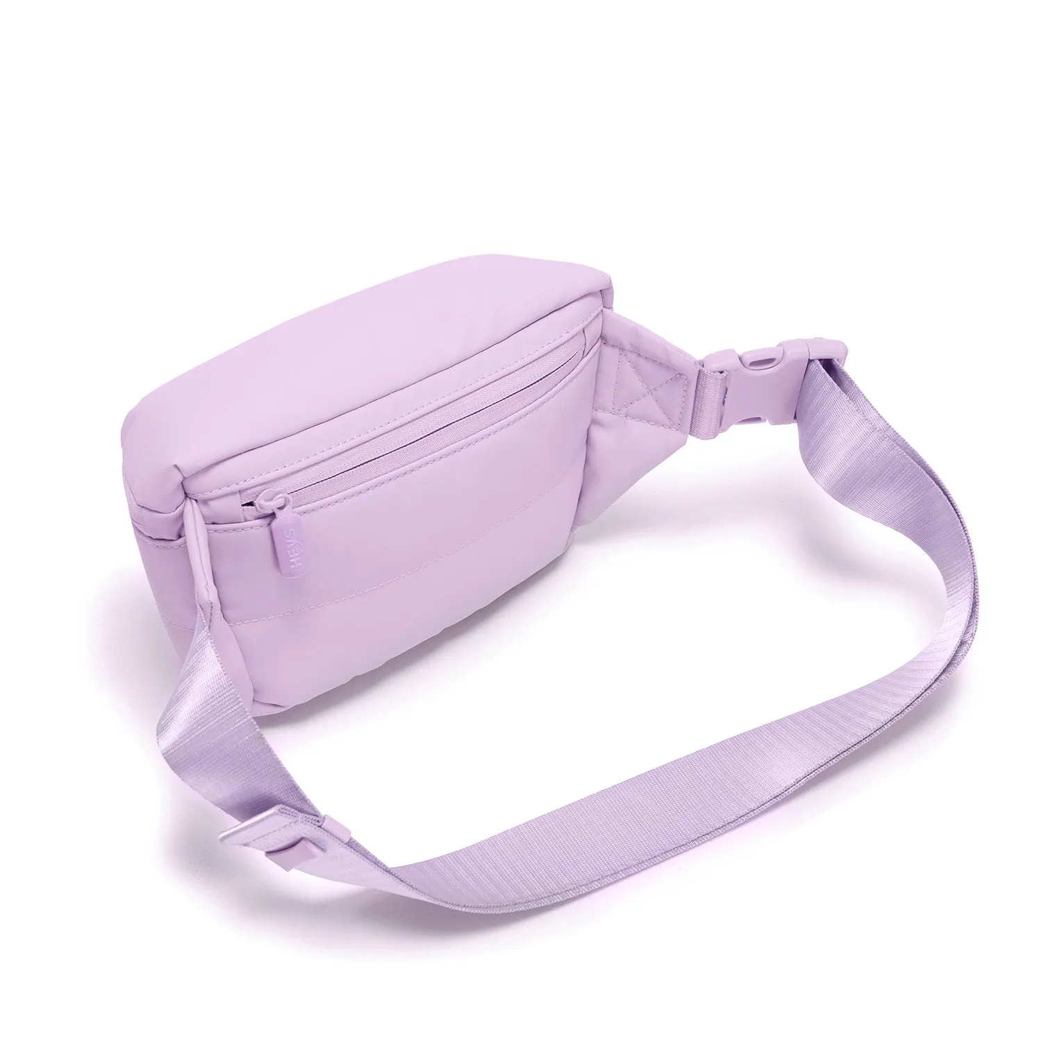 The Puffer Mini Waist Bag - Lavender