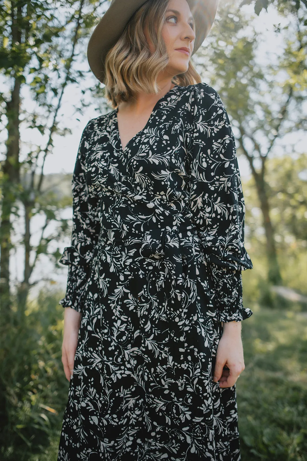 The Rani Wrap Dress by Part Two - PLUS