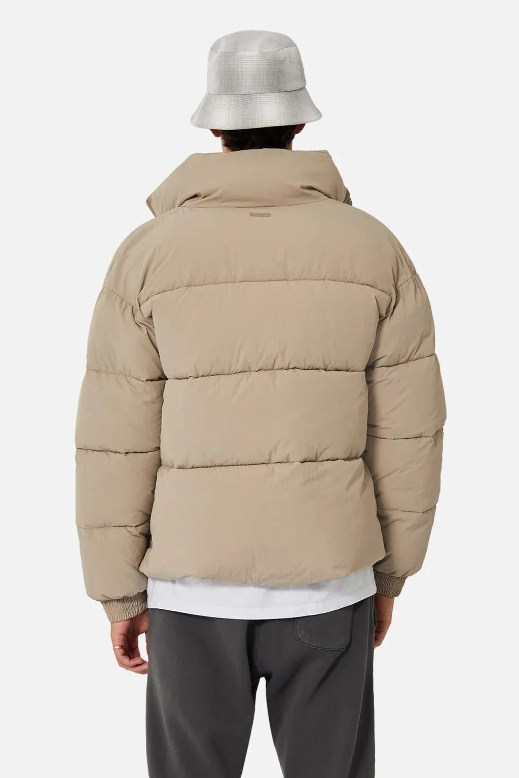 The Regent Puffer Jacket - Latte