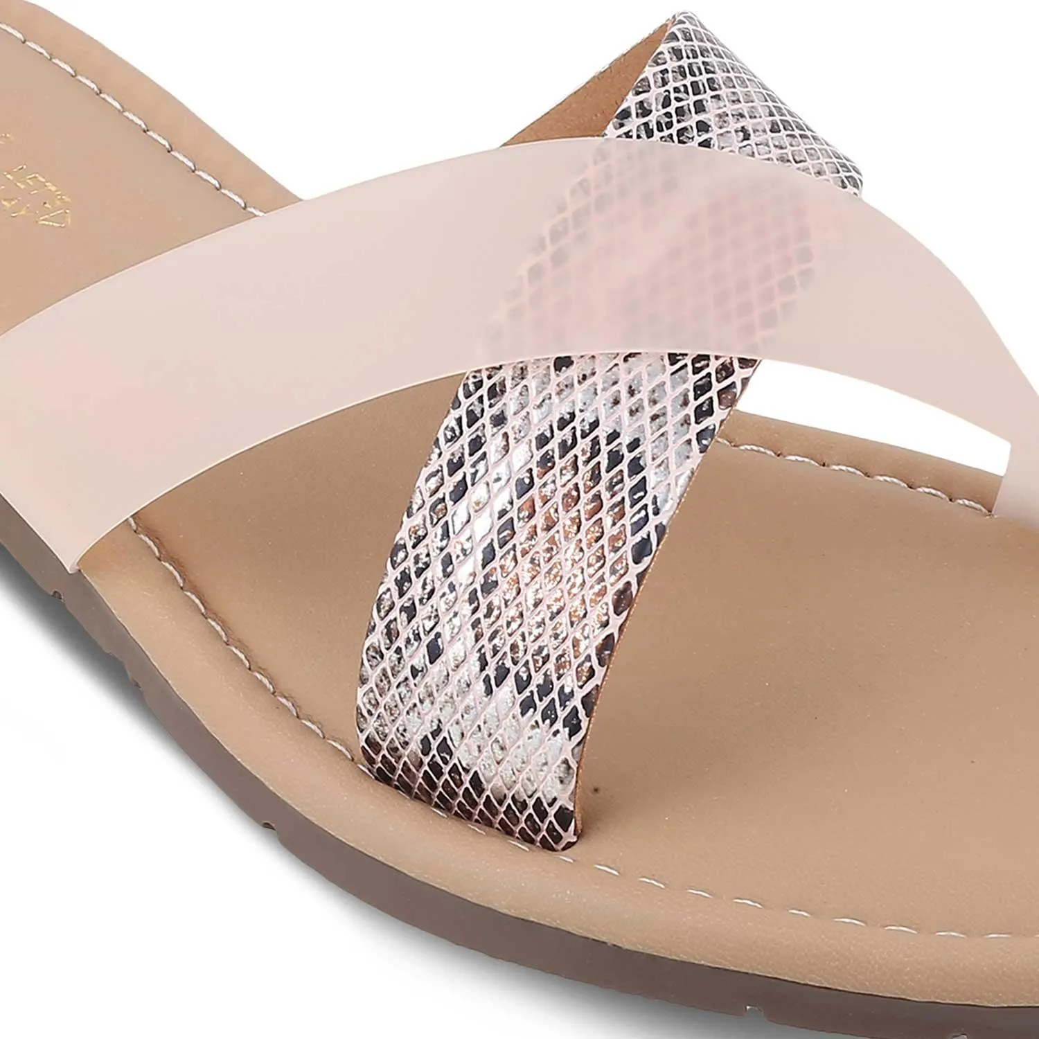 The Snek Pink Women's Dress Flats Tresmode