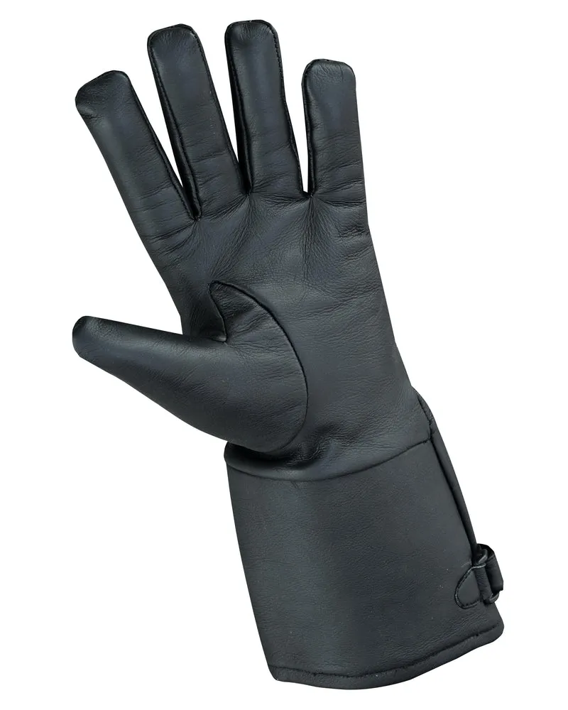 The Storm Breaker - Men's Gauntlet Leather Gloves - DS27