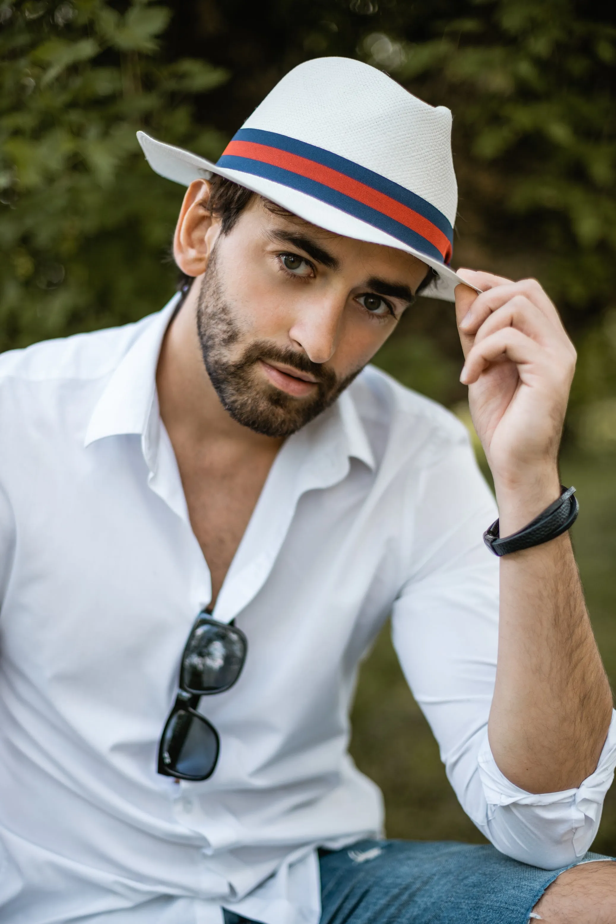 The Teardrop Fedora - Panama Hat