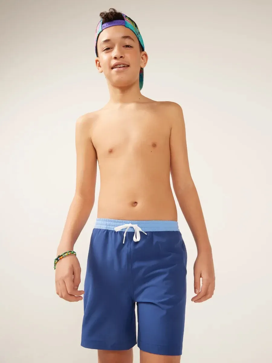 The True Blues (Boys Classic Swim Trunk)