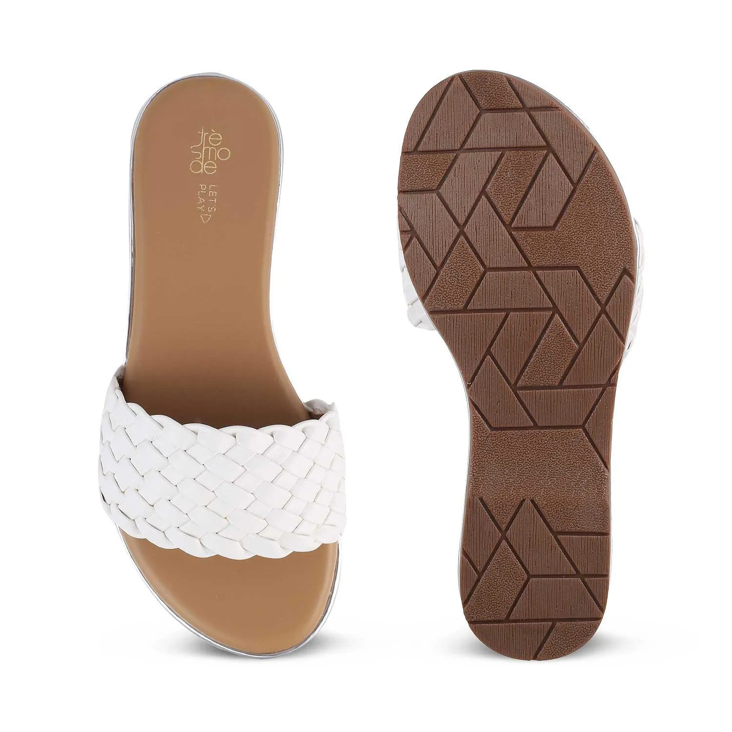 The We White Women's Casual Flats Tresmode